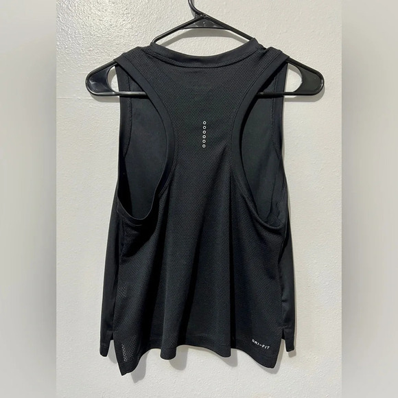 Nike Running Dri-Fit Swoosh Logo Muscle Tank Top - Small - Picture 3 of 5